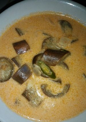 Foto resep Sayur santan terong ungu