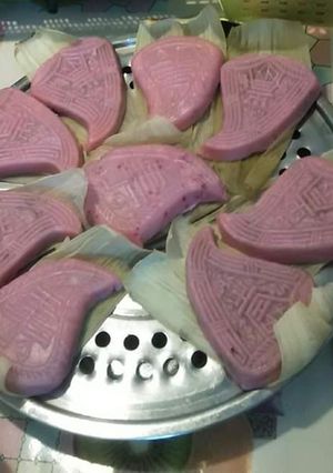 Foto resep Hong ko (dlm bhs cina)= kue merah