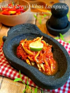 Foto resep Sambal Seruit Khas Lampung