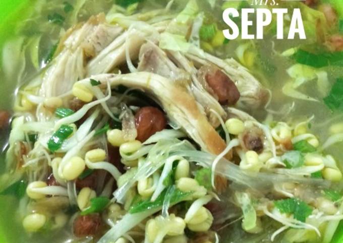 Soto ayam bening Mrs. Septa