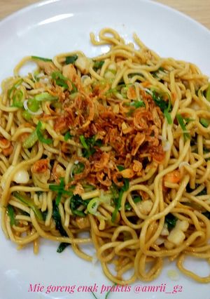 Foto resep Mie goreng enak praktis #BikinRamadhanBerkesan
