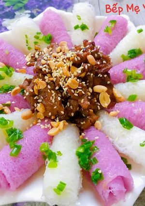 Hình của món #Bánh hỏi thịt bò nướng.