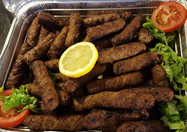 Beef seekh kebab