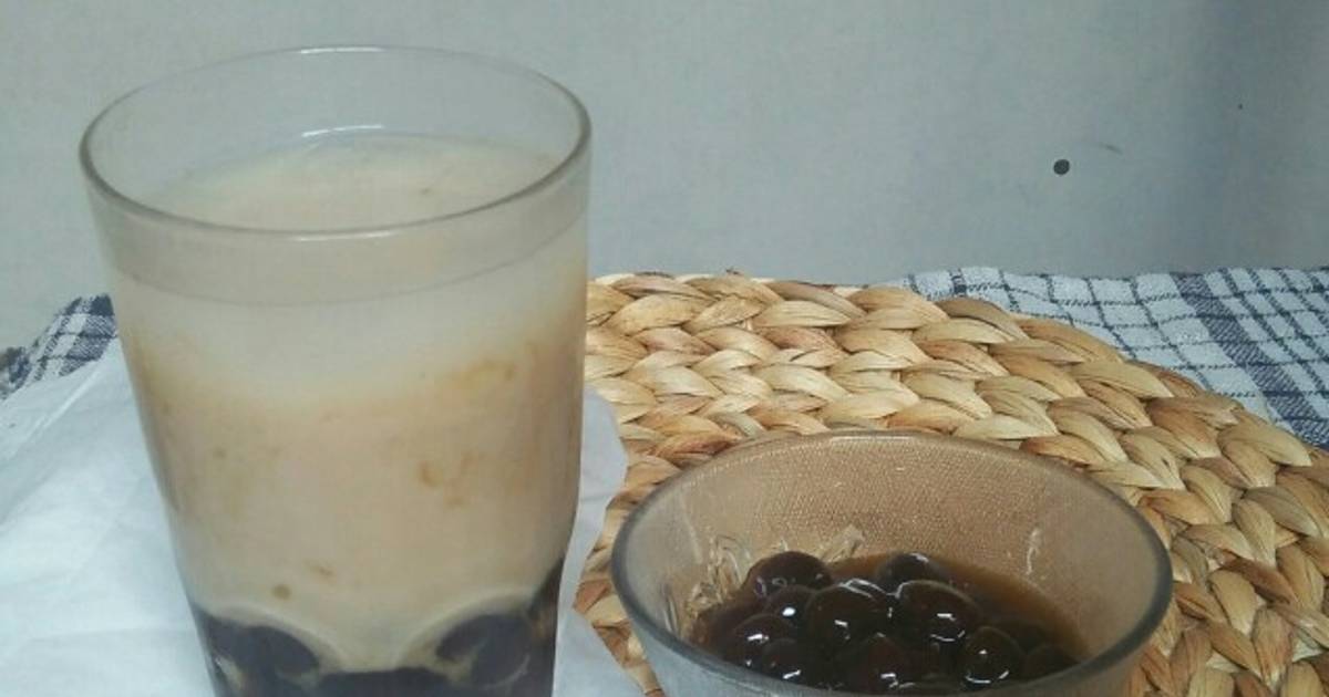 169 resep bubble milk tea enak dan sederhana ala rumahan