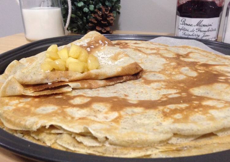 La façon simple de faire des recettes Crêpes à la maison