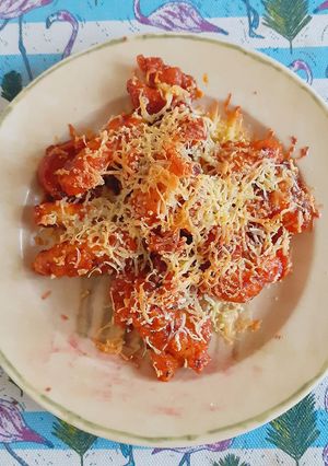 Foto resep Ayam Saos Pedas Korea Dengan Keju