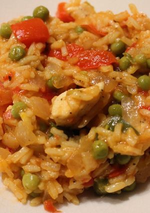A picture of Arroz con Pollo.