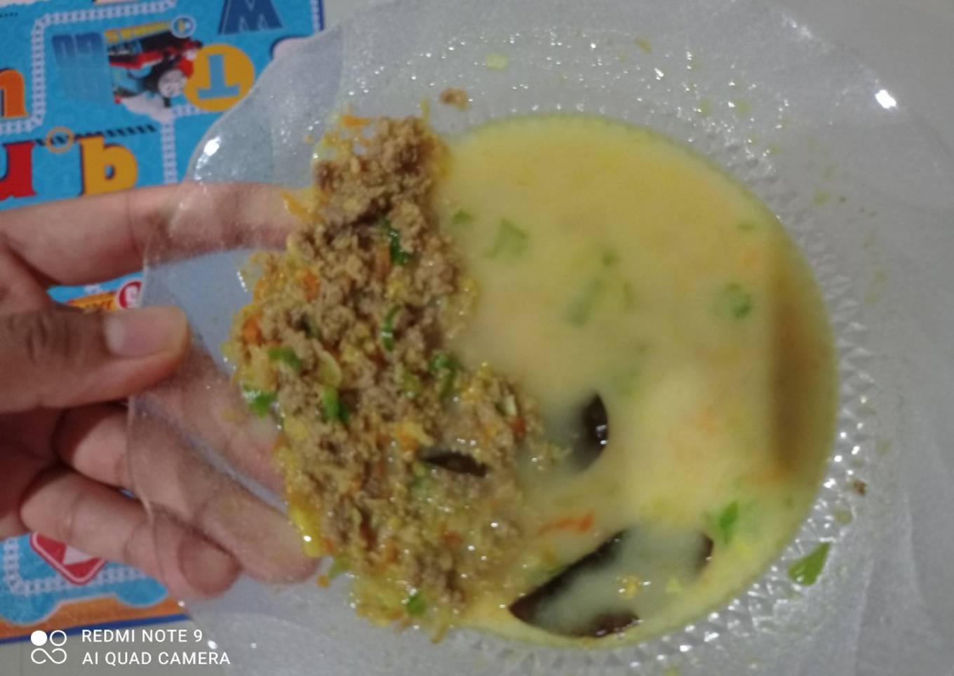 Resep MPASI soto daging santan