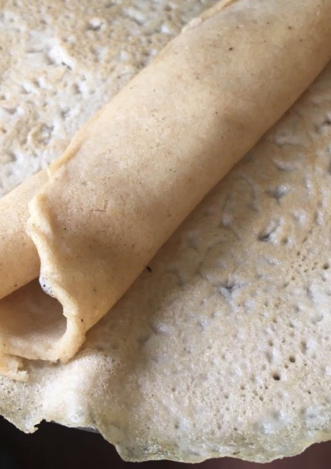 Una foto de Crepes veganos de quinoa (sin gluten)