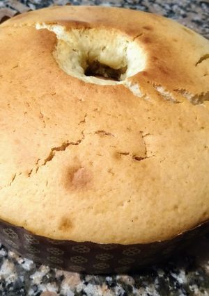 Una foto de Torta de banana en licuadora