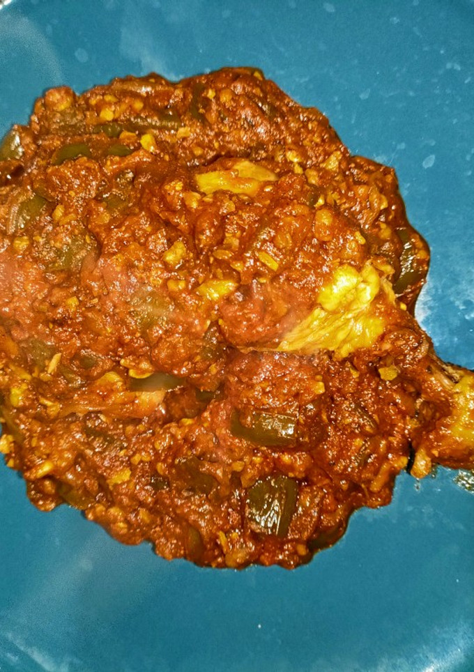 Una foto de Pollo de final de mes