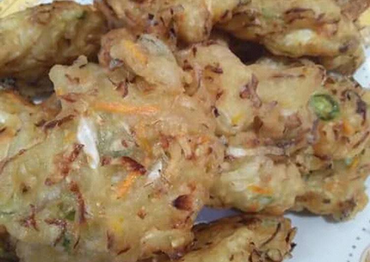 Resep Bakwan sayur/bala-bala/roket/seiko Anti Gagal