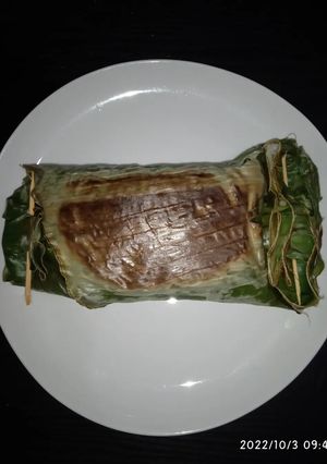 Foto resep Resep Nasi Bakar Oseng Jamur Ikan Teri