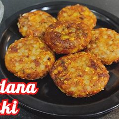 A picture of Sabudana Tikki.