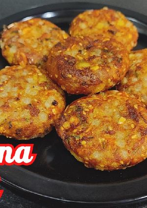 A picture of Sabudana Tikki.