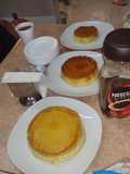 Flan (Baked Custard) in a Water Bath