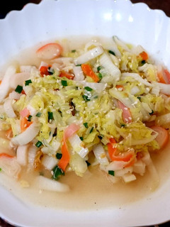 Foto resep Tumis Sawi Putih Crab Stick