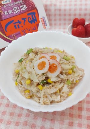 鮪魚玉米燕麥粥 的食譜成品照片
