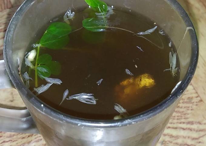 Standar Resep membuat Teh Kelor Ja-Pis(jahe nipis)  gurih
