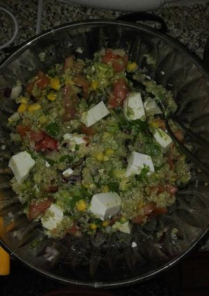 Una foto de Ensalada de quinoa