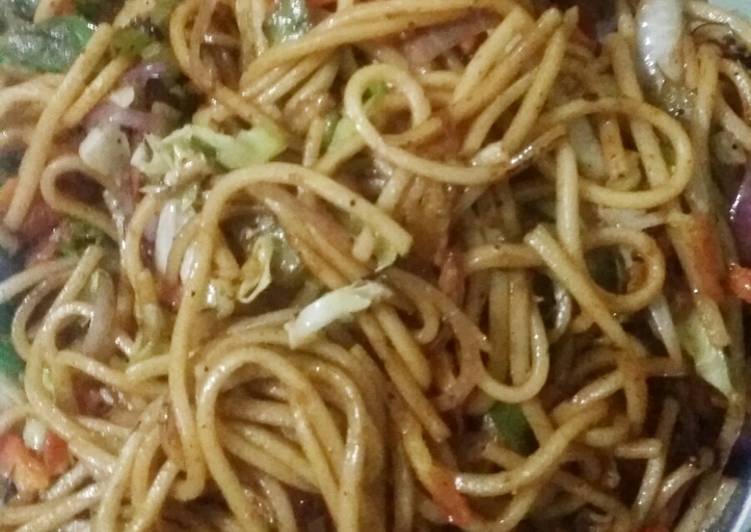 Recipe of Perfect Veg Chowmein