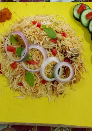 A picture of Chatpatti Chicken Biryani #CookpadApp.