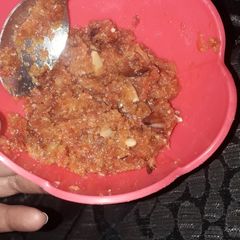 A picture of Gajar ka halwa.