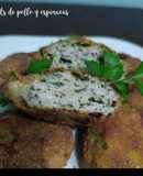 Nuggets de pollo con espinacas