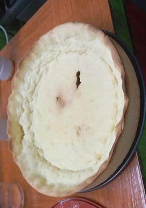 Una foto de Masa lemon pie