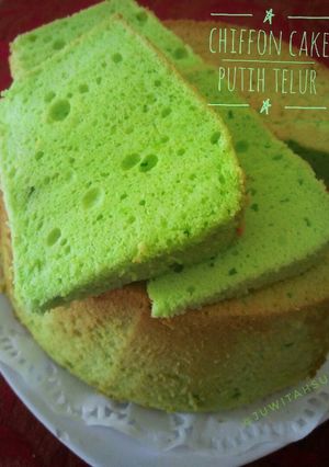 Foto resep Chiffon cake putih telur