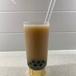 Taiwanese milky bubble tea (iced or hot)