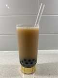 Taiwanese milky bubble tea (iced or hot)