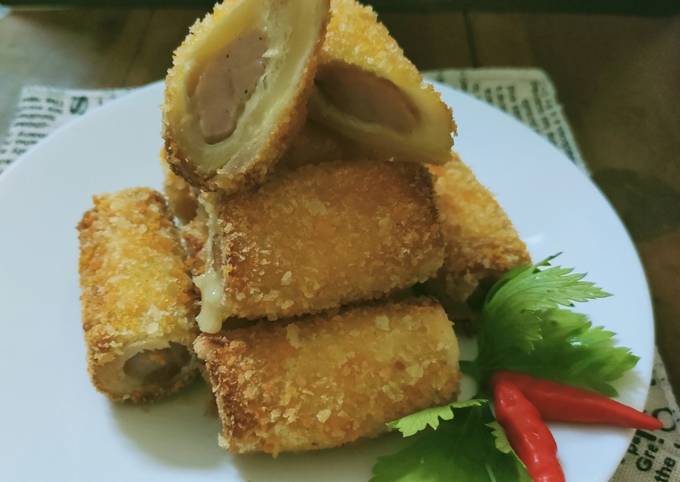 Cara Bikin Roti Goreng Sosis Yang Enak