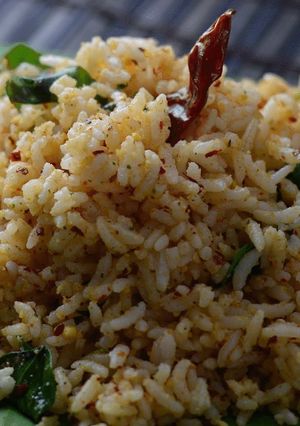 A picture of Sesame Rice / Ellu Sadham.