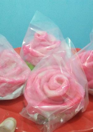 Foto resep 75. Bakpao Mawar 3 Bahan