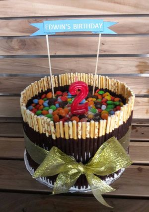 Foto resep Cake Ultah Pocky