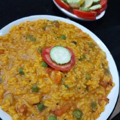 A picture of Pavbhaji khochadi (Jain).