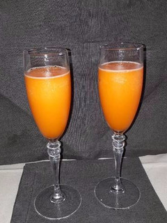 Una foto de Sorbete de mandarina