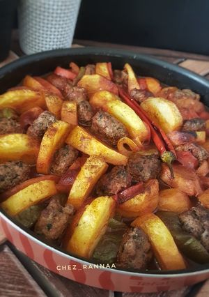 A picture of Kofta Baked in the Oven.