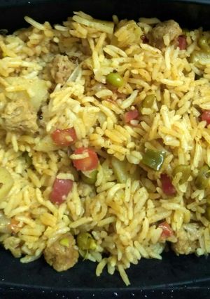 A picture of Mix Vegetable Rice.