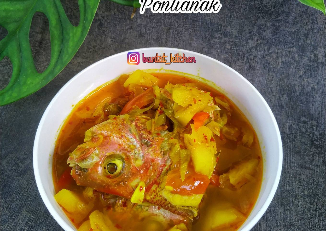 Asam Pedas Kakap Bernanas ala Pontianak