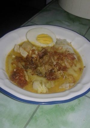Foto resep Soto ayam santan