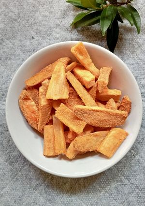 Foto resep Singkong Goreng Rasa Jagung Bakar