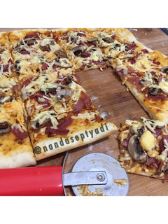 Foto resep Pizza tipis ala dominos