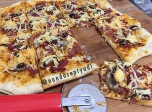 Foto resep Pizza tipis ala dominos