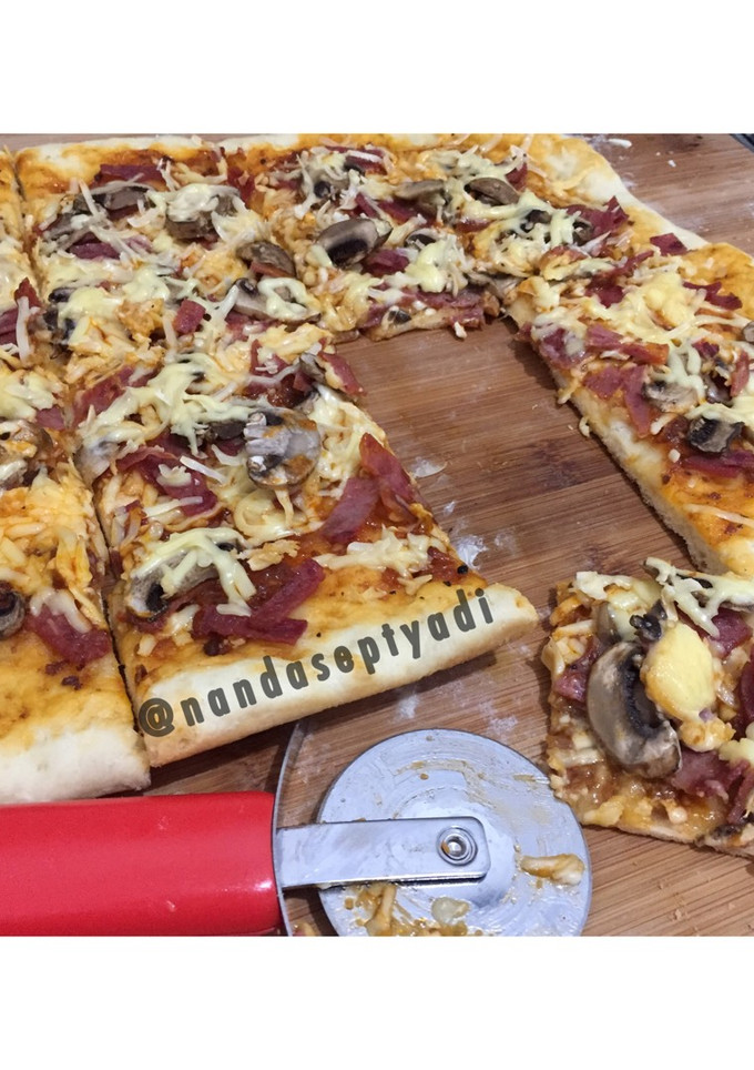Foto resep Pizza tipis ala dominos