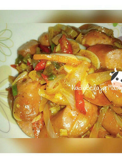 Foto resep Sosis Asam Pedas Manis