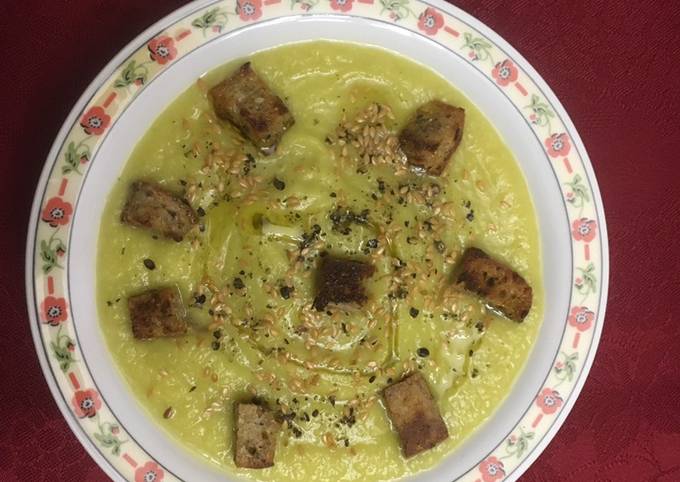 Modo più semplice a Fai  Preferito Vellutata di finocchi con semini e crostini