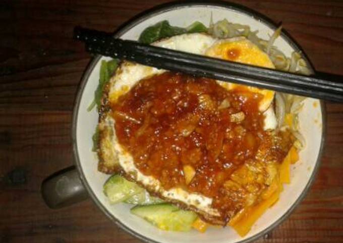 Resep Bibimbap Ala Wong Indo Indonesia Oleh Joan Natasya Lambe Cookpad