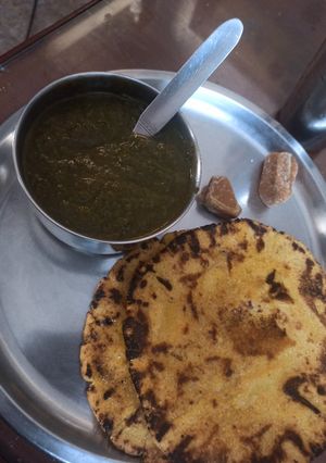 मक्की की रोटी (Makki ki roti recipe in Hindi) रेसिपी मुख्य फोटो